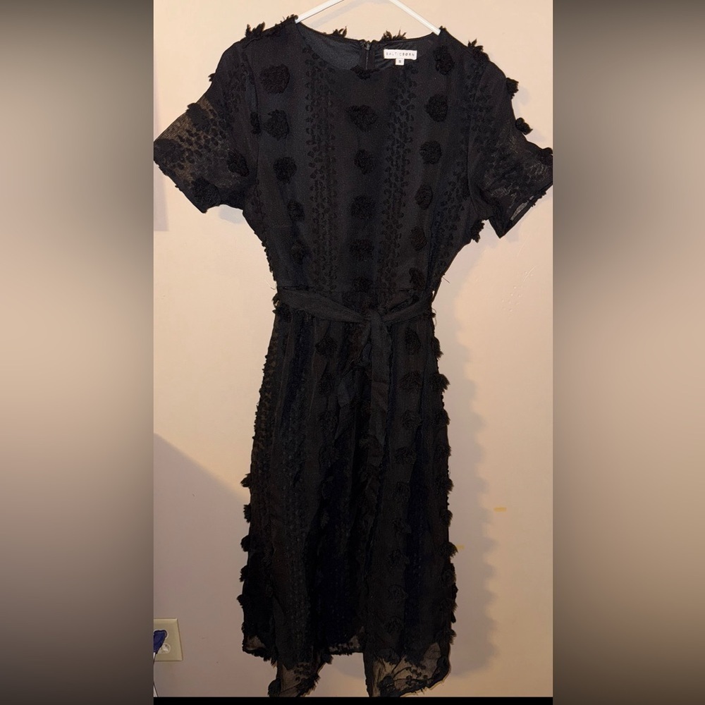 Baltic born darbi floral dot midi dress size small - Picture 4 of 4